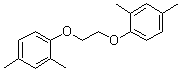 1,2-二(2,4-二甲基苯氧基)乙烷分子结构 (CAS 98155-65-8)