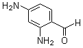 structure of CAS# 98276-57-4, 2,4-Diaminobenzaldehyde;4-Formylbenzene-1,3-diamine