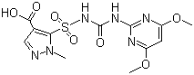 Pyrazosulfuron molecular structure (CAS 98389-04-9)