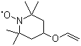 4-(Ethenyloxy)-2,2,6,6-tetramethyl-1-piperidinyloxy molecular structure (CAS 98701-84-9)