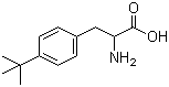 DL-4-叔丁基苯丙氨酸分子结构 (CAS 98708-80-6)