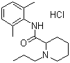 structure of CAS# 98717-15-8, Ropivacaine hydrochloride;N-(2,6-Dimethylphenyl)-1-propyl-piperidine-2-carboxamide hydrochloride