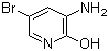 3-氨基-2-羟基-5-溴吡啶分子结构 (CAS 98786-86-8)
