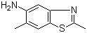 2,6-Dimethyl-5-benzothiazolamine molecular structure (CAS 98953-72-1)