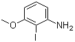 2-Iodo-3-methoxyaniline molecular structure (CAS 98991-09-4)