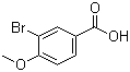 structure of CAS# 99-58-1, 3-Bromo-4-methoxybenzoic acid