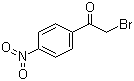 structure of CAS# 99-81-0, 2-Bromo-4'-nitroacetophenone;4'-Nitrophenacyl bromide; 2-Bromo-1-(4-nitrophenyl)ethan-1-one