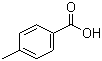 structure of CAS# 99-94-5, p-Toluic acid;4-Methylbenzoic acid; p-Toluylic acid; Crithminic acid; Toluenecarboxylic acid
