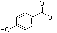 structure of CAS# 99-96-7, 4-Hydroxybenzoic acid;4-Hydroxybenzenecarboxylic acid