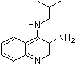 3-Amino-4-(2-methylpropylamino)quinoline molecular structure (CAS 99010-09-0)
