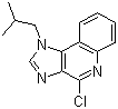 结构式 CAS# 99010-64-7, 1-(2-甲基丙基)-4-氯-1H-咪唑并[4,5-c]喹啉
