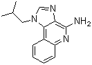 structure of CAS# 99011-02-6, Imiquimod;4-Amino- 1-isobutyl-1H-imidazo[4,5-c]quinoline; 1-(2-Methylpropyl)-1H-imidazo[4,5-C]quinolin-4-amine