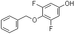 4-Benzyloxy-3,5-difluorophenol molecular structure (CAS 99045-19-9)