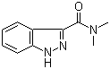 N,N-Dimethyl-1H-indazole-3-carboxamide molecular structure (CAS 99055-81-9)