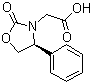 (S)-(+)-2-Oxo-4-phenyl-3-oxazolidineacetic acid molecular structure (CAS 99333-54-7)