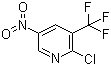 结构式 CAS# 99368-67-9, 2-氯-3-三氟甲基-5-硝基吡啶