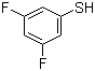 3,5-Difluorothiophenol molecular structure (CAS 99389-26-1)