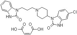 Domperidone maleate molecular structure (CAS 99497-03-7)
