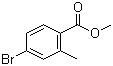 Methyl 4-bromo-2-methylbenzoate molecular structure (CAS 99548-55-7)