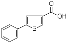 5-苯基-3-噻吩羧酸分子结构 (CAS 99578-58-2)