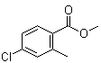 4-Chloro-2-methylbenzoic acid methyl ester molecular structure (CAS 99585-12-3)