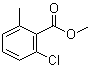 结构式 CAS# 99585-14-5, 2-氯-6-甲基苯甲酸甲酯