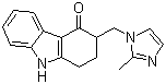 1,2,3,9-Tetrahydro-3-[(2-methyl-1H-imidazole-1-yl)methyl]-4H-carbazol-4-one molecular structure (CAS 99614-14-9)
