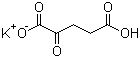 alpha-酮戊二酸单钾盐分子结构 (CAS 997-43-3)