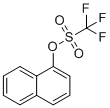 1-萘基三氟甲烷磺酸酯分子结构 (CAS 99747-74-7)