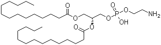 structure of CAS# 998-07-2, Dimyristoyl phosphoethanolamine;1,2-Dimyristoyl-sn-glycero-3-phosphoethanolamine