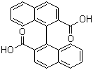结构式 CAS# 99827-46-0, 1,1'-联萘-2,2'-二甲酸