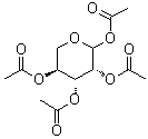 L-吡喃来苏糖四乙酸酯分子结构 (CAS 99880-95-2)